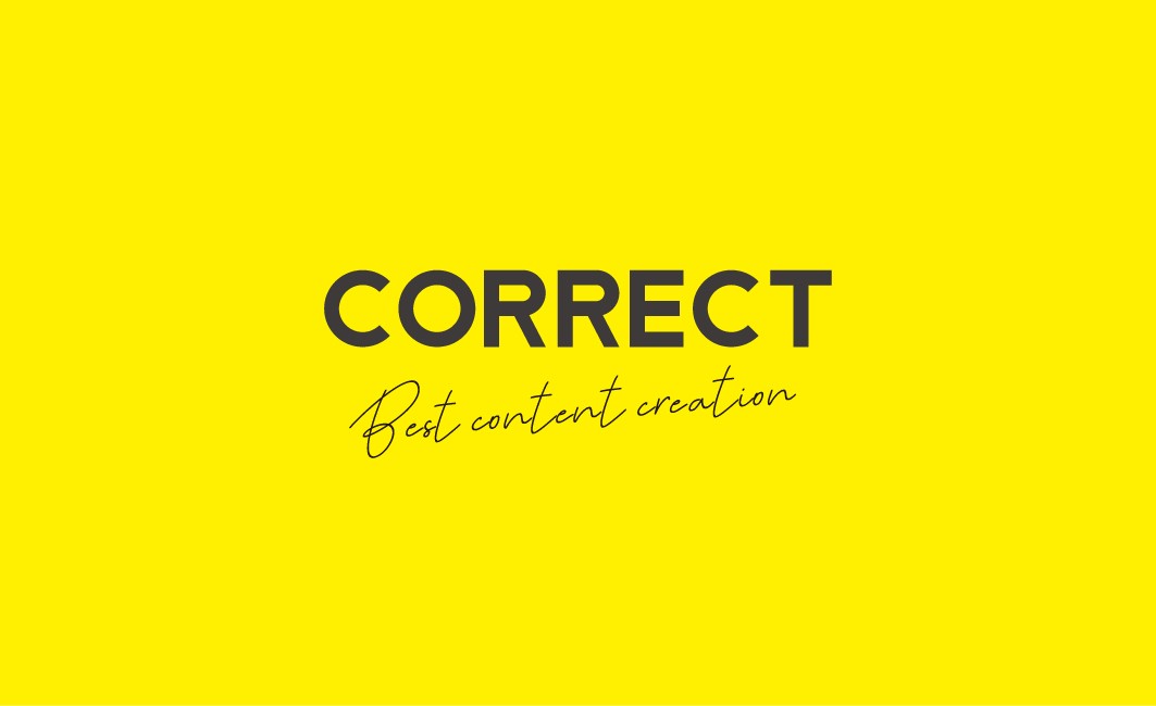株式会社CORRECTのコーポレートロゴが完成しました！